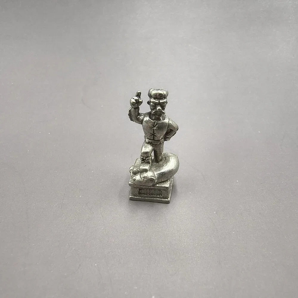 Monopoly Simpsons Jebediah Springfield Statue Miniature Pewter Replacement Token